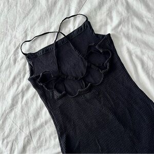 Black mini dress with open back Urban Outfitters🖤